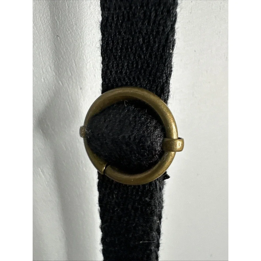 The Sak Purse‎ Black Genuine Leather Shoulder Adjustable Strap Boho Crossbody